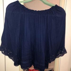 Off the shoulder shirt